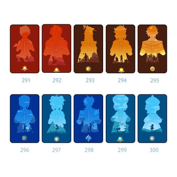 甘雨芭芭拉七七饭卡动漫公交卡贴纸高清磨砂水晶原神套卡30猫眼卡贴