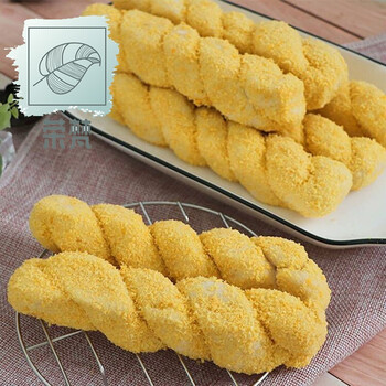 酸奶大麻花网红爆浆酸奶麻花100根街边油炸小吃大软夹心榴莲夹心麻花