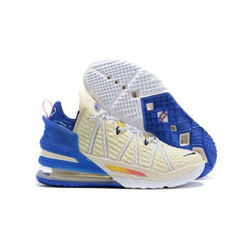 詹姆斯18代篮球鞋男女鞋 黑白鸳鸯紫金重器耐磨实战篮球鞋17 洛杉矶18