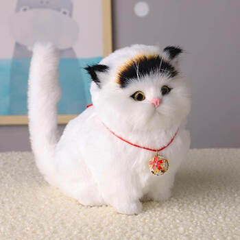 会走路会叫的玩具小猫咪玩具猫咪仿真会叫小猫咪电动会动机器猫猫宠物