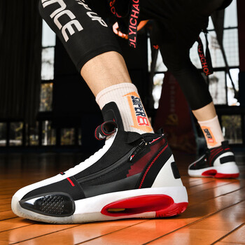 耐克顿官方旗舰店新款高帮初中学生同款篮球鞋男大码时尚潮流运动篮球