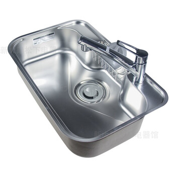 日本进口松下水槽大单槽厨房洗菜盆304不锈钢压花水池单水斗n750 进口单槽750标配含下水组件 图片价格品牌报价 京东