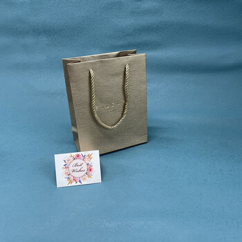 宝格丽香水礼盒空盒 bvlgari/宝格丽香水纸袋香水盒袋子礼品袋礼盒