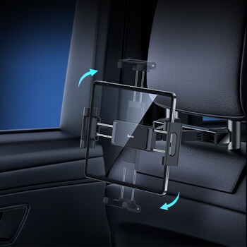 倍思baseus汽车后排椅背手机支架车载平板支架ipad后座支架适用华为