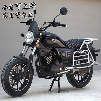 摩托车150 复古巡航小型迷你mini街车宗申燃油哈雷款机车全新国四电喷