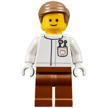 乐高lego城市街景人仔10255集会广场医生牙医twn272全新twn272