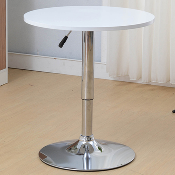 莎庭(sartill) 高脚桌吧台桌圆形简约鸡尾酒桌子升降旋转小圆桌高脚
