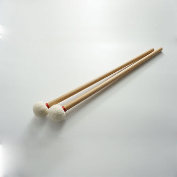 定音鼓鼓槌大军鼓棒镲片锤软硬尼龙羊毛毡头行进大鼓錘定音槌大镲 中