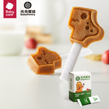 光合星球(THE BABYPANTRY)babycare山楂棒宝宝零食儿童山楂棒棒糖无添加蔗糖78g
