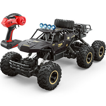 4DRC超大合金遥控汽车玩具男孩四驱越野赛车漂移大脚攀爬儿童生日礼物