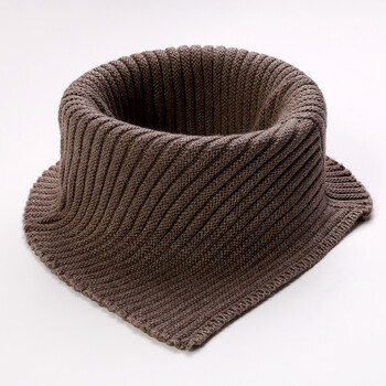 纯山羊绒领脖套头秋冬季针织小脖套男女护脖围巾假领子护颈椎三角围脖