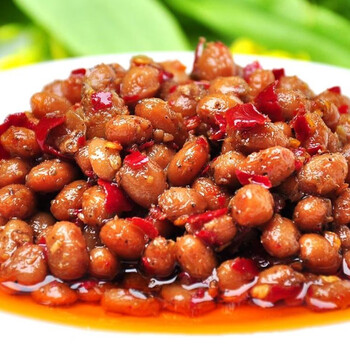 腊八豆500g湖南特产农家风味香辣黄豆鼓酱下饭调味坛子