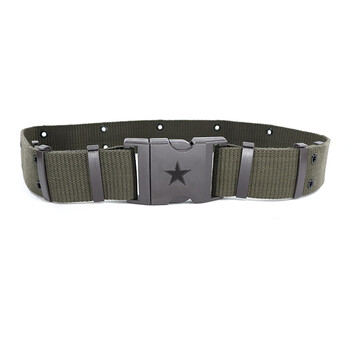 梦回号角帆布腰带编织外腰带训练多用途军迷救援内腰带军训战术训练