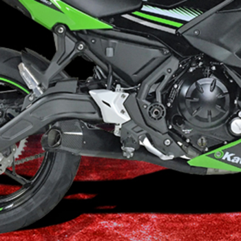 亿西尔排气适用于小火神川崎z650ninja650忍者er6nversys650改装 全段