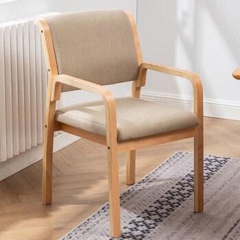 运动水杯软体  北欧餐椅实木家用养老院椅子老人靠背扶手麻将椅子老年