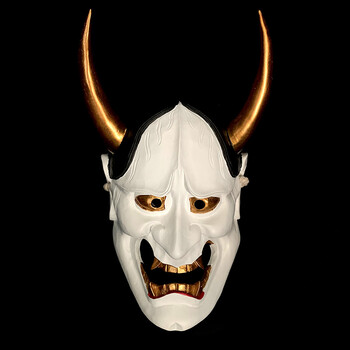 木质 般若面具挂件鬼武士鬼脸天狗鬼面火影忍者日本面具cos表演道具