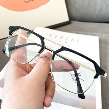 迈彦婧高颜值学生平光磨砂黑装饰镜男素颜防蓝光辐射疲劳近视眼镜框架