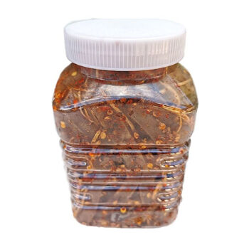 佤味零食小吃快手同款云南普洱农家苤菜根下饭菜麻辣味佤味牛皮500克