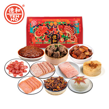 德和福满大吉大罐头组合装3583克礼盒