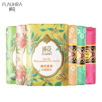 蜂花檀香皂沐浴洗澡手工香皂上海经典国货 六块组合装 蜂花香皂