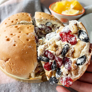 花间舞新疆塔城奶酪包410g 网红手工乳酪 原味奶油夹心面包 原味奶酪