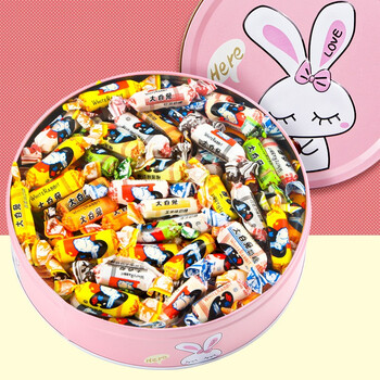 大白兔奶糖年货礼盒儿童节送男女朋友生日礼物精致糖果怀旧零食奶糖