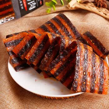 文君斑马肉辣条牛筋8090后童年怀旧零食五毛钱辣片小包装5袋-50袋 30