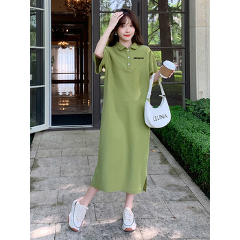 绿色polo裙【pblengraws】 l 115-135斤