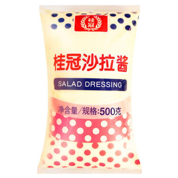 沙拉500g水果蔬菜沙拉轻食沙拉沙拉酱西餐点心烘焙沙拉酱 桂冠沙拉酱