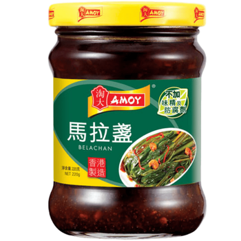 花仙笙(gearss)淘大马拉盏泰国式马拉盏炒通心菜虾米虾酱方便酱料即食