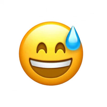 流汗黄豆徽章emoji黄豆大无语表情包马口铁微章挂链挂饰吊牌贴纸栩傲