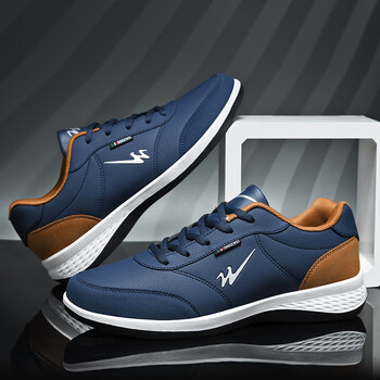 双星八特潮流时尚男士休闲运动鞋轻便透气慢跑鞋92013 深蓝 40