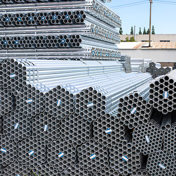 有豫 冷镀锌圆管空心钢管焊管防锈架子管一米价dn125*壁厚2mm