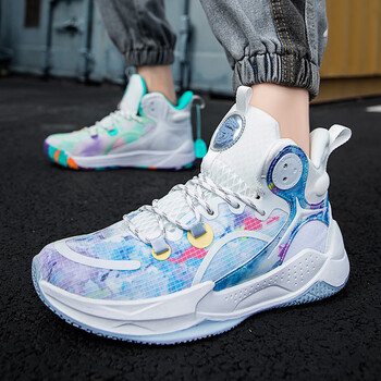 好看又便宜的实战篮球鞋男女秋冬保暖减震软底运动远动鞋学生防滑耐磨