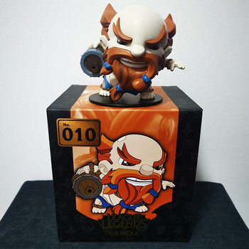 lol英雄联盟手办q版人偶玩具l公仔德莱文艾克光辉男枪诺手车载收藏