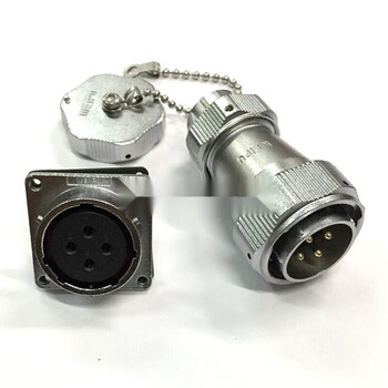 16芯17芯20芯24芯26芯防水航空插头te 插座z ip67 17芯(插头 插座)