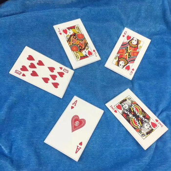 扑克牌飞镖全钢飞牌扑克牌暗器飞镖飞镖防身武术锻炼用品扑克红桃