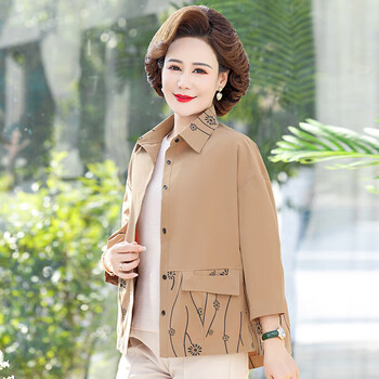 服饰内衣>女装>短外套>书眸>书眸女士春秋款上衣外套30至40岁小个子