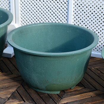 雅卉yahui塑料圆花盆超特大号大码庭院种树龙缸胶盆加厚铁树脂花盆