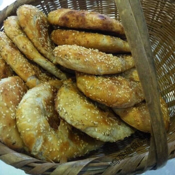 安丰古镇桶炉烧饼烧饼吴家草炉烧饼苏北烧饼东台安丰特产 5个装口味