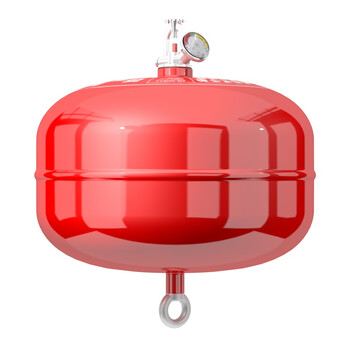 援邦悬挂干粉灭火器8kg超细干粉灭火装置自动温控悬挂式灭火装置8公斤