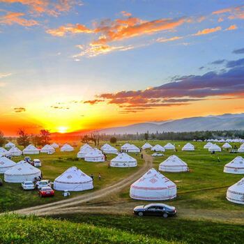 新疆伊犁那拉提旅游风景区一日游4大巴团上门接河谷草原成人