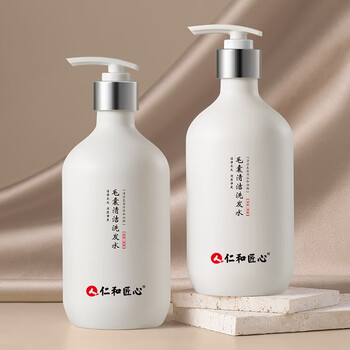 仁和匠心毛囊清洁洗发水500ml/瓶苦参苍耳姜提取物清洁洗发露dm 一