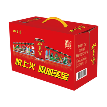 加多宝凉茶罐装系列礼盒装 城市罐310ml*12罐