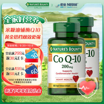Nature'sBounty自然之宝辅酶Q10稳定上涨的价格趋势！