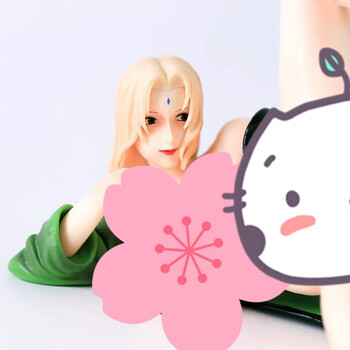 萌萌犟火影忍者 醉酒纲手 躺姿版动漫二次元美少女男生礼物摆件 醉酒