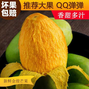 宛春堂广西小金煌芒 新鲜应季水果 大果4.8-5斤 单果250-350g