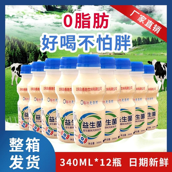 达利园益生菌乳酸菌风味饮料早餐奶饮品原味340ml12瓶