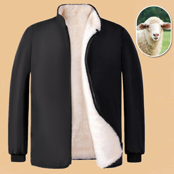 黑色 男士羊皮袄 3xl 140-160斤