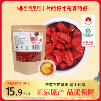 天景山 枸杞子 宁夏特级苟杞子 中宁特产干货 正宗红构杞 泡水泡茶男肾 150g